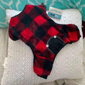 pet flannel outfit